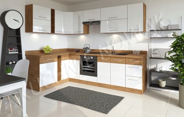 MEBLE KUCHENNE VIGO II POŁYSK 260 cm