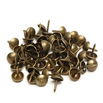 100x Gwoździe tapicerskie Gwoździe meblowe 7x10mm