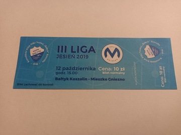BAŁTYK KOSZALIN - MIESZKO GNIEZNO 12-10-2019