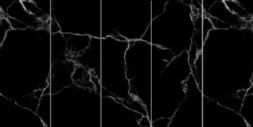 Черная маркина 280x110см глянец