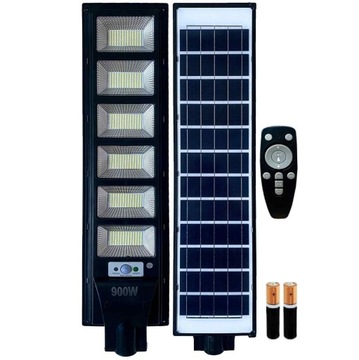 LAMPA Latarnia SOLARNA ULICZNA 900W + UCHWYT PILOT