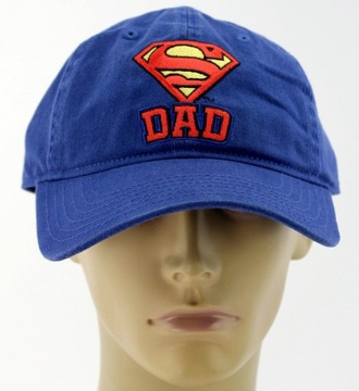 Czapka z daszkiem męska młodzieżowa Superman DAD DC-Comics 54-59cm Wyszycie