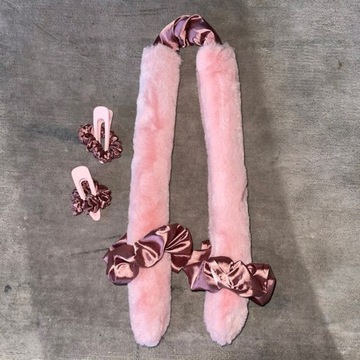 Шелковые фланелевые бигуди Повязка на голову для завивки волос