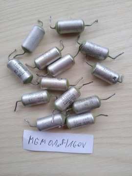 0,1uF/160V10%MBM rosja z papieru metalizowanegok=5