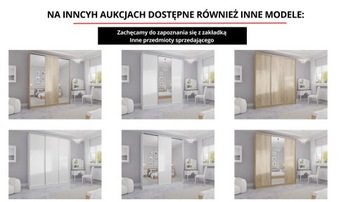 ОТКРЫВАЮЩИЙСЯ ШКАФ ГАРДЕРОБ III + ЗЕРКАЛО 80 см х 192 см - БЕЛЫЙ - ПРОИЗВОДИТЕЛЬ!