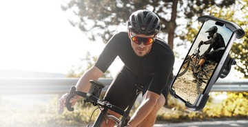 Черный велосипедный держатель для телефона Cron Bikeclip
