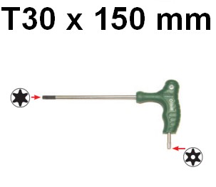 Klucz TORX T30, TX30 z rączką Jonnesway H10MT30150