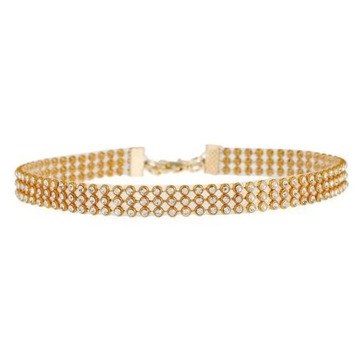 TOP Quality Cool Shiny Rhinestone Bundle Neck Popular Element Collar