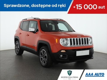 Jeep Renegade SUV 1.4 MultiAir 170KM 2015 Jeep Renegade 1.4 MultiAir, Salon Polska