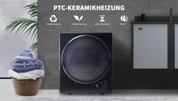 МИНИ-БАРАБАННАЯ СУШИЛКА С ВОЗМОЖНОСТЬЮ НАСТЕННОГО КРЕПЛЕНИЯ