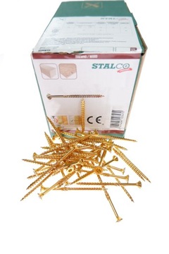 Wkręt hartowany torx do drewna 4x70 Stalco