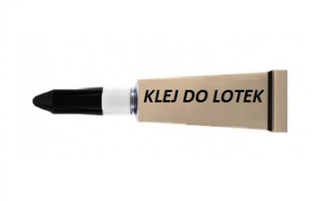 Klej łuczniczy do lotek nasadek grotów strzał łuk klejenie łucznictwo