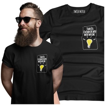 KOSZULKA KOLOR T-SHIRT Z TWOIM DOWOLNYM NADRUKIEM