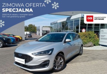 Ford Focus IV 2024 Ford Focus SW 125KM EcoBoost mHEV TitaniumX SalonPL SerwisASO FV23 P.Zima, zdjęcie 1