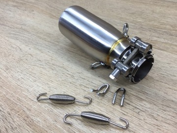 ПЕРЕХОДНИК ВЫХЛОПА РАЗЪЕМ ГЛУШИТЕЛЯ УНИВЕРСАЛЬНЫЙ ТЮНИНГ СПОРТ