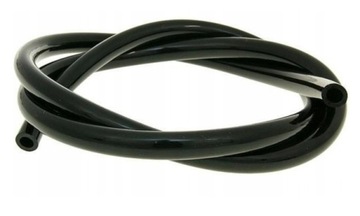 1m WĄŻ WĘŻYK PRZEWÓD UNIWERSALNY CZARNY SILIKONOWY DO SPRYSKIWACZA 4/6 mm