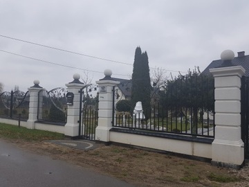 OGRODZENIA DWORKOWE,PŁOT,STYLOWE ,BETONOWE