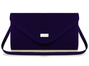 ТЕМНО-СИНЯЯ СУМКА SOLOME L5 ЗАМШЯ