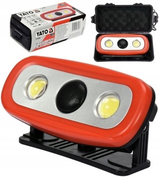 ГРОМКОГОВОРИТЕЛЬ ФАР YATO POWERBANK 2000 лм BLUETOOTH