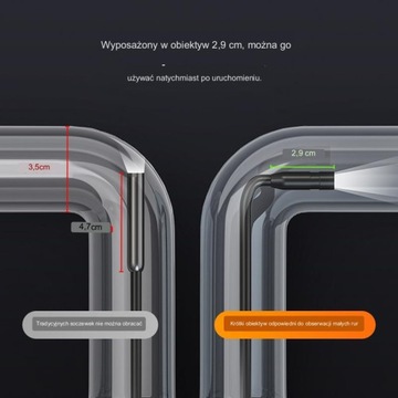 ЭНДОСКОП ИНСПЕКЦИОННАЯ КАМЕРА FULL HD ВОДОНЕПРОНИЦАЕМАЯ 5M USB + ДИСПЛЕЙ
