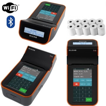 ELZAB K10 ОНЛАЙН-КАССА BT WIFI РУЛОННАЯ ФИСКАЛИЗАЦИЯ ПРОГРАММИРОВАНИЕ КАССОВОГО АППАРАТА