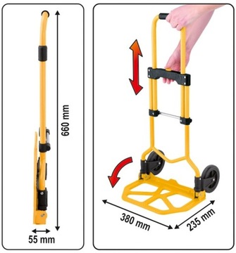 СКЛАДНАЯ ТРАНСПОРТНАЯ ТЕЛЕЖКА ДЛЯ MILLER