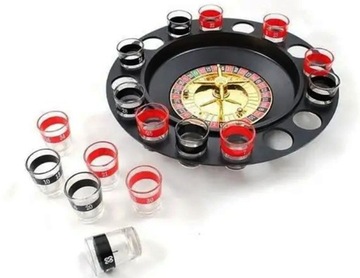 ВЕЧЕРИНКА АЛКОГОЛЬНАЯ РУЛЕТКА + 16 СТАКАНОВ В ПОДАРОК ​​НА ДЕНЬ РОЖДЕНИЯ 18+