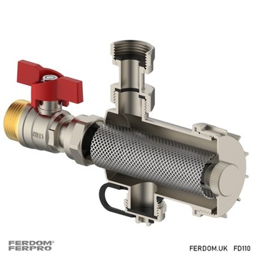 STRONG Магнитный фильтр-намагничиватель для центрального отопления ФЕРДОМ