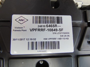 PŘÍSTROJOVÁ DESKA DO RENAULT TRAFIC III VIVARO TALENTO