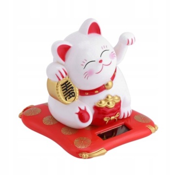 Maneki Neko Японская фигурка счастливой кошки золото