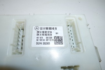 MODUL POHODĚ MERCEDES-BENZ M (W166) A1669004619 3.0L DIESEL 179KW 2013