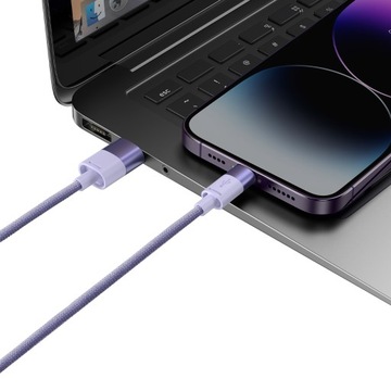 Комплект кабелей USB - USB type C/microUSB/Lightning Baseus