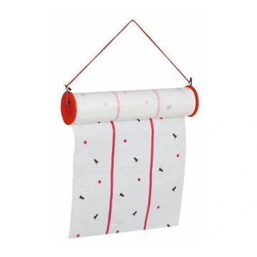 SILNA PUŁAPKA LEPOWA NA MUCHY I INNE OWADY LATAJĄCE W ROLCE 25 cm x 10 m