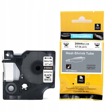 Rurka termo do DYMO RHINO 1805443 24mm fi5.5-14.5