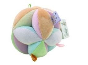 Пастельный плюшевый шар 11см.