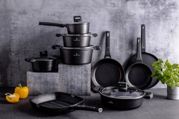 Сковорода, индукционная, твердое антипригарное покрытие, Valdinox Strong, 20 см