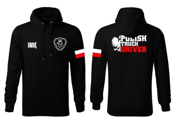 BLUZA POLISH TRUCK DRIVER SCANIA TIR IMIĘ PREZENT