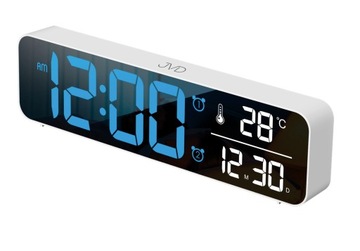 ZEGAR BUDZIK JVD ALARMY 40 MELODII TEMPERATURA