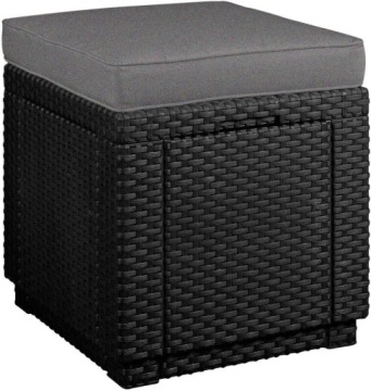CUBE RATTAN CUPBOARD TABLE эффект PUFA + CUSH