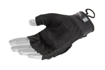 ARMORED CLAW SHIELD FLEX CUT ТАКТИЧЕСКИЕ ПЕРЧАТКИ БЕЗ ПАЛЬЦЕВ ЧЕРНЫЕ XL