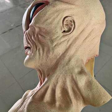 MASKA ALIEN KOSMITA LATEKSOWA COSPLAY HALLOWEEN