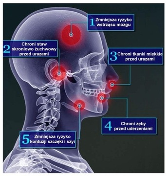 Капа боксерская, 2 слоя, BUSHIDO бело-золотой