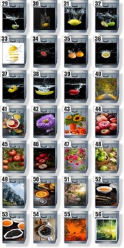 Магнитный коврик можно мыть в посудомоечной машине, множество дизайнов! Дизайны 2