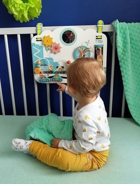 СЕНСОРНАЯ ДОСКА ДЛЯ МАНИПУЛЯЦИИ ADAM TOYS Для малышей Adam Toys