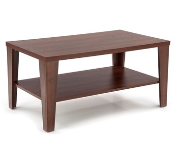 Ława MANTA ciemny orzech HALMAR - elegancki mebel do każdego wnętrza