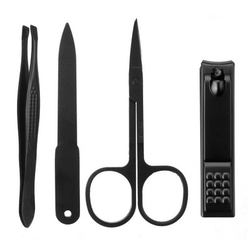 ZESTAW PRZYBORNIK DO MANICURE PEDICURE PAZNOKCI ETUI 16EL