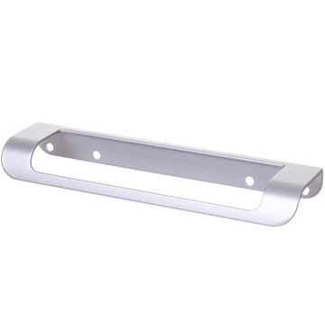 UCHWYT KRAWĘDZIOWY SREBRNY MAT roz.96mm,roz.160mm