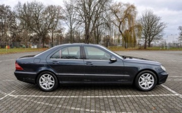 Mercedes Klasa S W220 Sedan 3.2 (320 CDI) 204KM 2004 Mercedes-Benz Klasa S 3,2CDI 2004 r. Automat Skory Lift 3.2 Diesel 204KM, zdjęcie 4