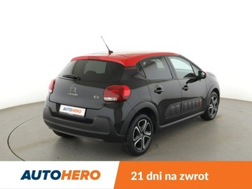 Citroen C3 III Hatchback 1.2 PureTech 82KM 2017 Citroen C3 Shine grzane fotele PDC LED tempomat, zdjęcie 6