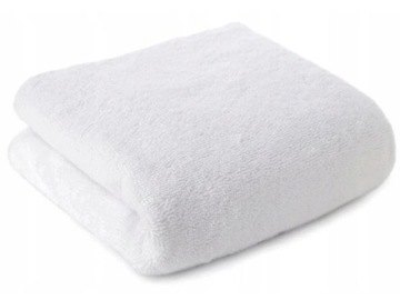 RĘCZNIK HOTELOWY KĄPIELOWY GRAMATURA 500 GSM BIAŁY 100% BAWEŁNA 50x100 CM